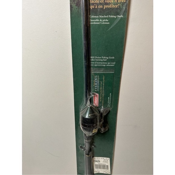 Sold New 1997 Coleman Family Fishing  Spinning/ Spinning Cast Combo Outfit - Picture 13 of 14
